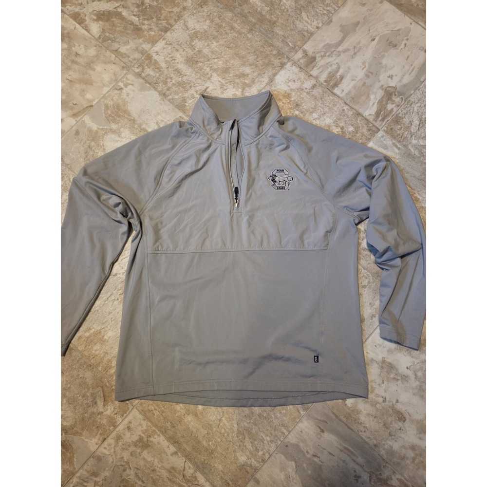 Cutter & Buck Penn State Lions DryTec Quarter Zip Size Large